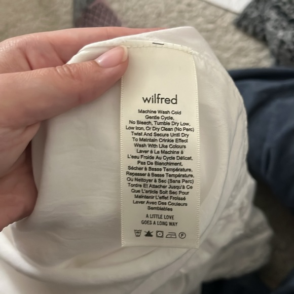 Wilfred White Off the Shoulder Dress 💚 - Picture 8 of 11